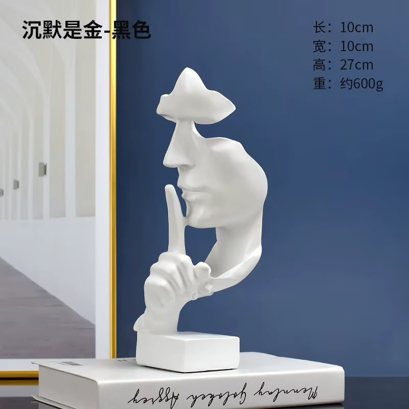 SILENCE — Sculpture Décorative Moderne